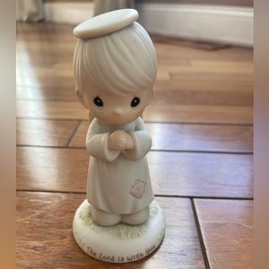 1995 The Lord Be With You Precious Moments Figurine